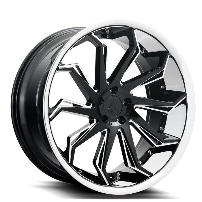 Azad-AZ1101-Gloss-Black-w/-Chrome-Lip-Black-20x10.5-72.56-wheels-rims-felger-Faelgkongen