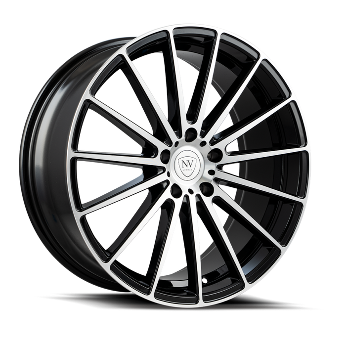 NV-NVXV-Gloss-Black-Machined-Face-Black-20x8.5-73.1-wheels-rims-felger-Faelgkongen