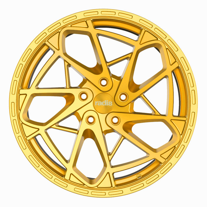 Radi8 R8HS9 Brushed Gold Limited Edition - 19x8.5 | 5x112 | +42 | 66.6mm