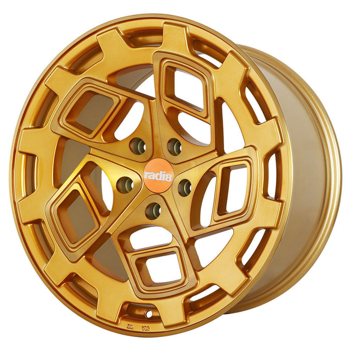 Radi8-R8CM9-Brushed-Gold-Limited-Edition-Gold-19x8.5-66.6-wheels-rims-felger-Faelgkongen