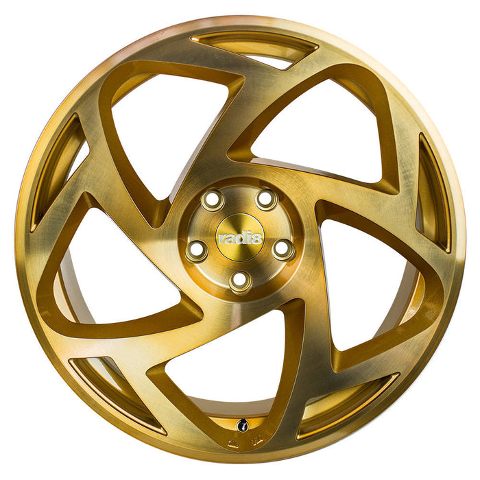 Radi8 R8S5 Brushed Gold Limited Edition - 19x10 | 5x112 | +42 | 66.6mm